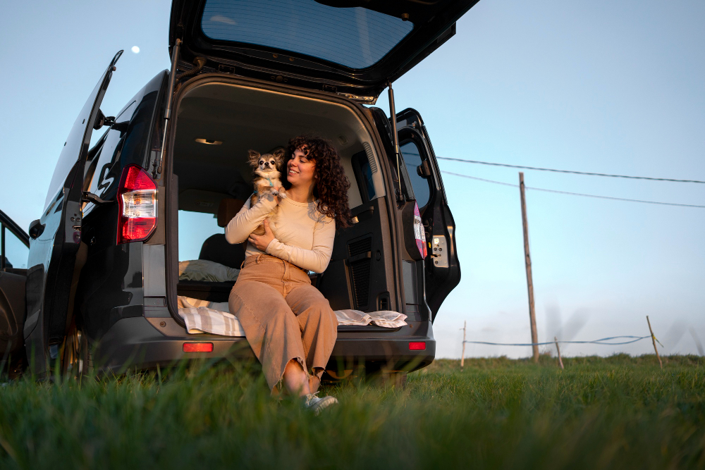 Wynajem vana na wakacje: weekendowy trip