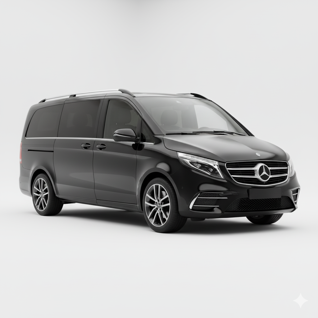 Mercedes V klasa wynajem: wygląd zewnętrzny